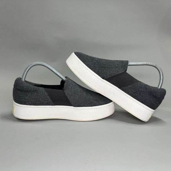 Vince Warren Platform Sneakers Women's Size 8 Gray Slip On Loafers - Picture 7 of 11